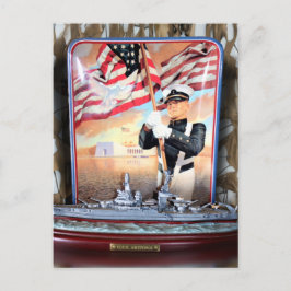 USSアリゾナ・トリビュート ポストカード