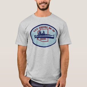 USSアリゾナ(BB-39) Tシャツ