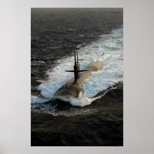 USSアルバカーキ(SSN 706) ポスター (正面)