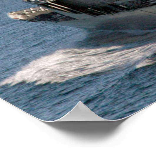 USSイングラハム(FFG 61) ポスター (角)