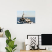 USSイングラハム(FFG 61) ポスター (ホームオフィス)