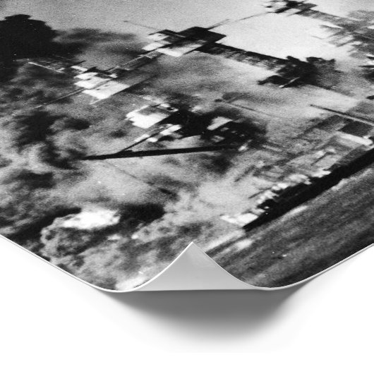 USSウェストバージニアアットパールハーバー ポスター (角)