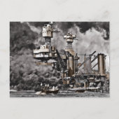 USSウェストバージニア ポストカード (正面)