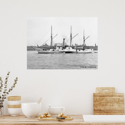 USSウルベリン ポスター (キッチン)