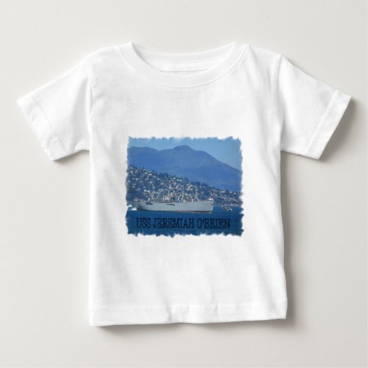 USSエレミアオブライエン ベビーTシャツ (正面)