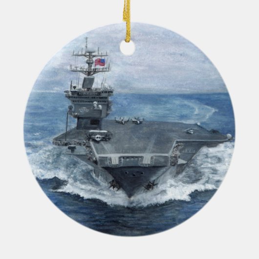 USSエンタープライズセラミックオーナメント セラミックオーナメント (裏面)