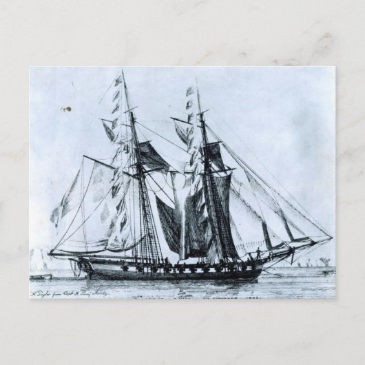 USSエンタープライズ ポストカード (正面)