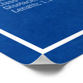 USSエンタープライズ – 出荷設計図プランABD ポスター (角)