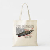 USSオリスカニーCVA-34航空機キャリア退役軍人日 トートバッグ (裏面)