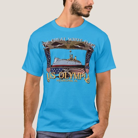 USSオリンピア Tシャツ (正面)