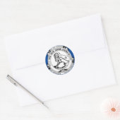 USSオークリッジARDM-1 ラウンドシール (封筒)