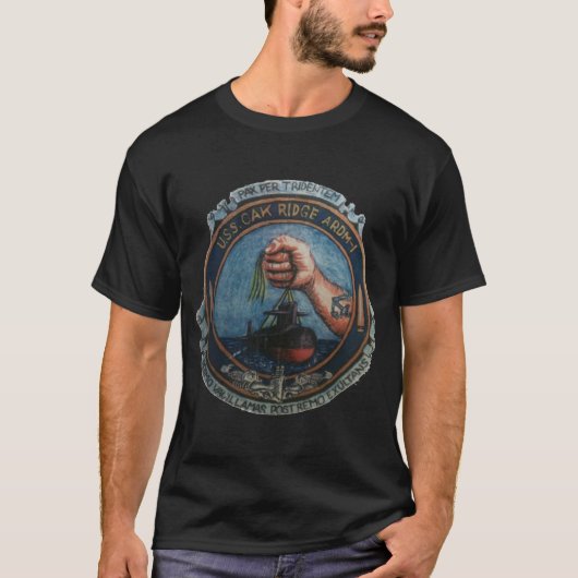 USSオークリッジARDM-1 Tシャツ (正面)