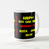 USSオークリッジARDM-1MUG コーヒーマグカップ (正面右)