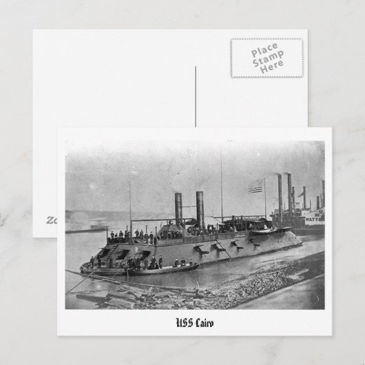 USSカイロはがき ポストカード (正面/裏面)