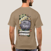 USSカーターホールFRGメンズフロント/バックTシャツ Tシャツ (裏面)