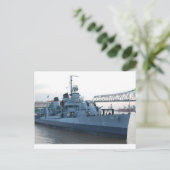 USSキッド船 ポストカード (スタンド正面)