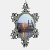 USSキッド スノーフレークピューターオーナメント (左)