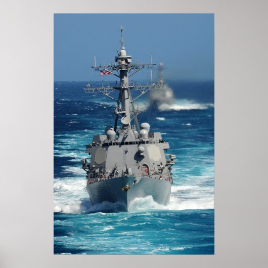 USSキッド(DDG 100) ポスター (正面)