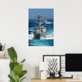 USSキッド(DDG 100) ポスター (ホームオフィス)