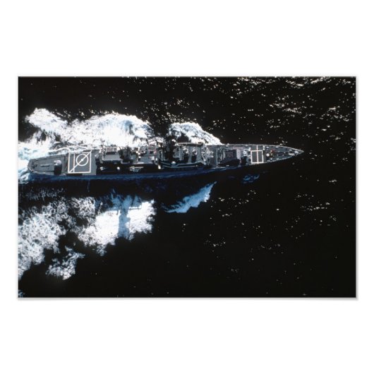 USSキツネCG-33 DLG-33 フォトプリント (正面)