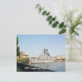 USSクローカーとUSSリトルロック ポストカード (スタンド正面)