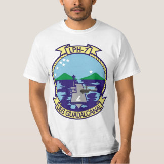 USSグアダルカナル島のTシャツ Tシャツ