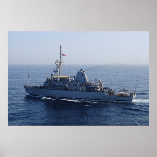 USSグラディエーター(MCM 11) ポスター (正面)