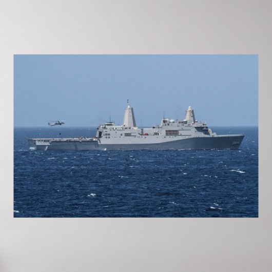 USSグリーンベイ(LPD 20) ポスター (正面)