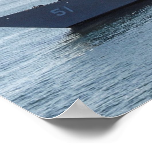 USSゲーリー(FFG 51) ポスター (角)