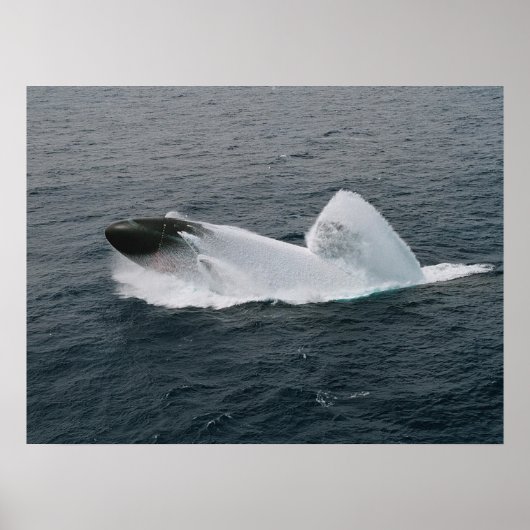 USSコロンバス(SSN 762) ポスター (正面)