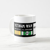 USSサミット郡ベトナム戦争の退役軍人 コーヒーマグカップ (正面左)