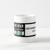 USSサミット郡ベトナム戦争の退役軍人 コーヒーマグカップ (中央)