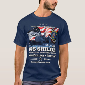 USSシーロCG67クルーザー Tシャツ