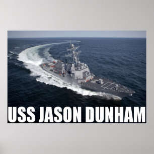 USSジェイソンDunham ポスター