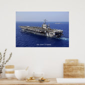 USSジョン・C・ステニス ポスター (キッチン)