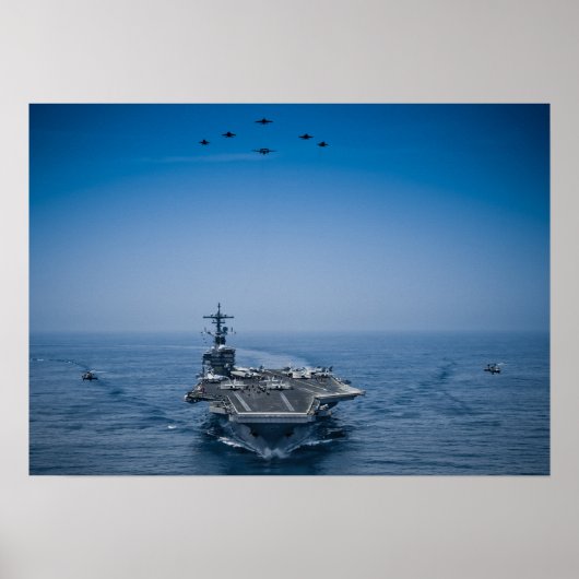 USSジョージ・H.W.ブッシュ(CVN 77) ポスター (正面)