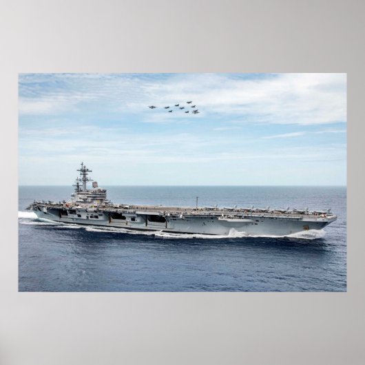 USSジョージ・H.W.ブッシュ(CVN 77) ポスター (正面)