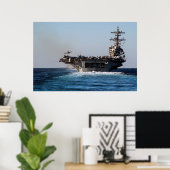 USSジョージ・H.W.ブッシュ(CVN 77) ポスター (ホームオフィス)