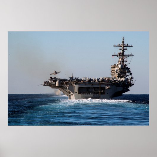 USSジョージ・H.W.ブッシュ(CVN 77) ポスター (正面)