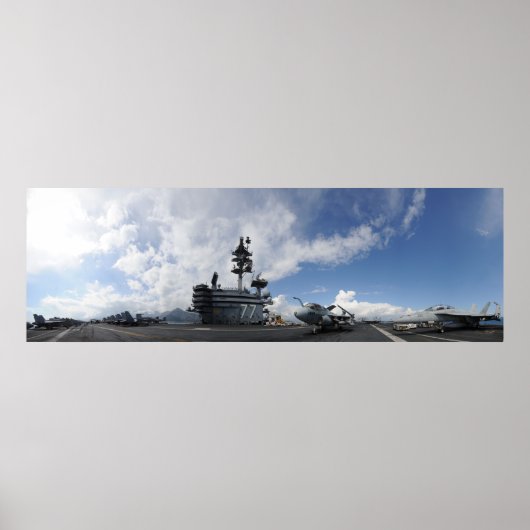 USSジョージ・H.W.ブッシュ(CVN 77) ポスター (正面)
