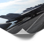 USSジョージ・H.W.ブッシュ(CVN 77) ポスター (角)