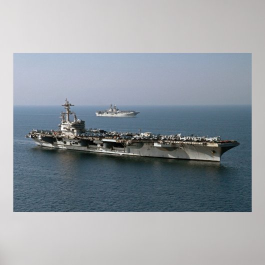 USSジョージ・H.W.ブッシュ(CVN 77) ポスター (正面)