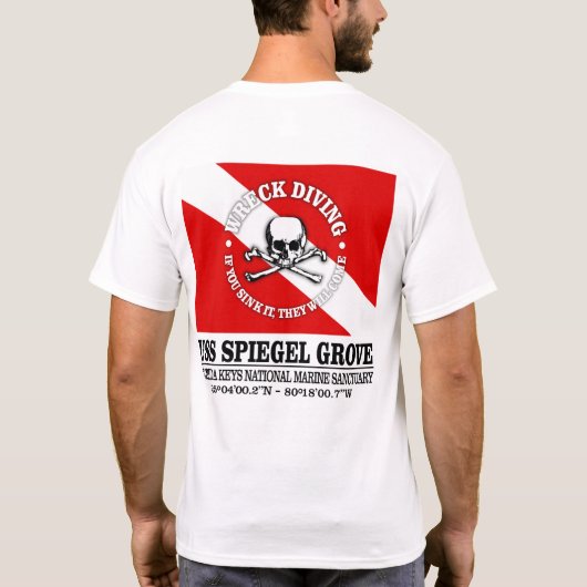 USSスパイジェル最高のグローブ Tシャツ (裏面)