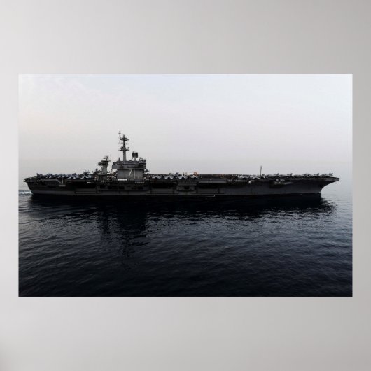 USSセオドア・ルーズベルト(CVN 71) ポスター (正面)