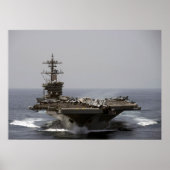 USSセオドア・ルーズベルト(CVN 71) ポスター (正面)