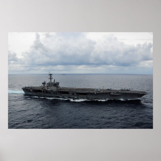 USSセオドア・ルーズベルト(CVN 71) ポスター (正面)
