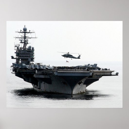 USSセオドア・ルーズベルト(CVN 71) ポスター (正面)