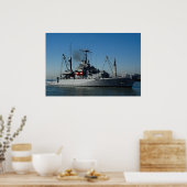 USSセーフガード」、回収・修理船 ポスター (キッチン)