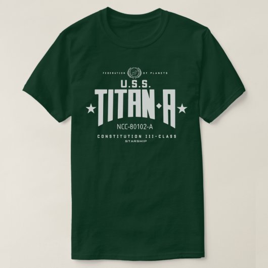 USSタイタンA Tシャツ (デザイン正面)