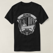 USSダラスSSN700 Tシャツ (デザイン正面)